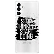 iSaprio Start Doing pro black pro Samsung Galaxy A04s - Phone Cover