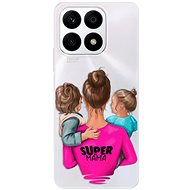 iSaprio Super Mama pro Boy and Girl pro Honor X8a - Phone Cover
