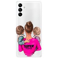 iSaprio Super Mama pro Two Boys pro Samsung Galaxy A04s - Phone Cover