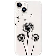 iSaprio Three Dandelions pro black pro iPhone 15 - Phone Cover
