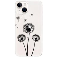 iSaprio Three Dandelions pro black pro iPhone 15 Plus - Phone Cover