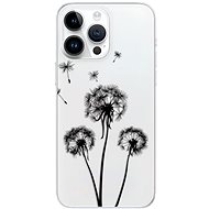 iSaprio Three Dandelions pro black pro iPhone 15 Pro Max - Phone Cover
