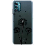 iSaprio Three Dandelions pro black pro Nokia G11 / G21 - Phone Cover