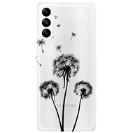 iSaprio Three Dandelions pro black for Samsung Galaxy A04s - Phone Cover