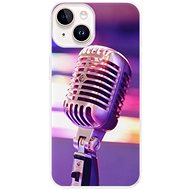 iSaprio Vintage Microphone pro iPhone 15 Plus - Phone Cover
