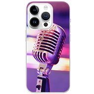 iSaprio Vintage Microphone pro iPhone 15 Pro - Phone Cover