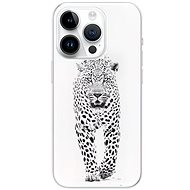 iSaprio White Jaguar pro iPhone 15 Pro - Phone Cover
