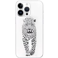 iSaprio White Jaguar pro iPhone 15 Pro Max - Phone Cover