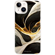 iSaprio Black and Gold pro iPhone 15 Plus - Phone Cover