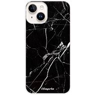 iSaprio Black Marble 18 pro iPhone 15 - Phone Cover