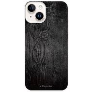 iSaprio Black Wood 13 pro iPhone 15 - Phone Cover