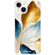 iSaprio Blue Leaves pro iPhone 15 - Phone Cover