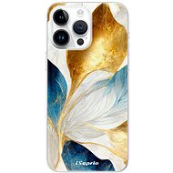 iSaprio Blue Leaves pro iPhone 15 Pro Max - Phone Cover