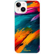 iSaprio Blue Paint pro iPhone 15 - Phone Cover
