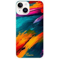 iSaprio Blue Paint pro iPhone 15 Plus - Phone Cover