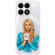 iSaprio Coffe Now pro Blond pro Honor X8a - Phone Cover