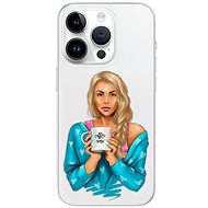 iSaprio Coffe Now pro Blond pro iPhone 15 Pro - Phone Cover