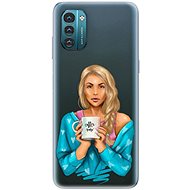 iSaprio Coffe Now pro Blond pro Nokia G11 / G21 - Phone Cover