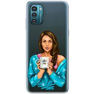 iSaprio Coffe Now pro Brunette pro Nokia G11 / G21 - Phone Cover