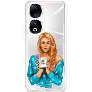 iSaprio Coffe Now pro Redhead pro Honor 90 5G - Phone Cover