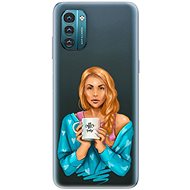 iSaprio Coffe Now pro Redhead pro Nokia G11 / G21 - Phone Cover