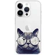 iSaprio Crazy Cat 01 for iPhone 15 Pro - Phone Cover