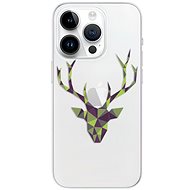iSaprio Deer Green pro iPhone 15 Pro - Phone Cover