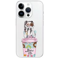 iSaprio Donut Worry pro iPhone 15 Pro - Phone Cover