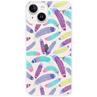 iSaprio Feather Pattern 01 pro iPhone 15 Plus - Phone Cover