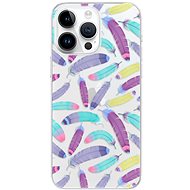 iSaprio Feather Pattern 01 pro iPhone 15 Pro Max - Phone Cover