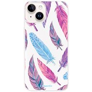 iSaprio Feather Pattern 10 pro iPhone 15 Plus - Phone Cover