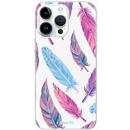 iSaprio Feather Pattern 10 pro iPhone 15 Pro Max - Phone Cover
