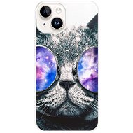 iSaprio Galaxy Cat pro iPhone 15 - Phone Cover