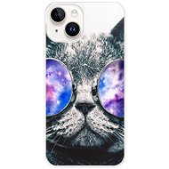 iSaprio Galaxy Cat pro iPhone 15 Plus - Phone Cover