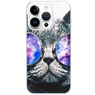 iSaprio Galaxy Cat pro iPhone 15 Pro - Phone Cover