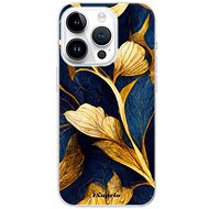 iSaprio Gold Leaves pro iPhone 15 Pro - Phone Cover