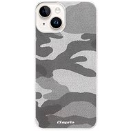 iSaprio Gray Camuflage 02 for iPhone 15 Plus - Phone Cover