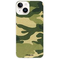iSaprio Green Camuflage 01 pro iPhone 15 Plus - Phone Cover