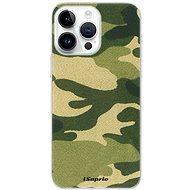 iSaprio Green Camuflage 01 pro iPhone 15 Pro Max - Phone Cover
