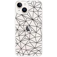 iSaprio Abstract Triangles 03 pro black pro iPhone 15 Plus - Phone Cover