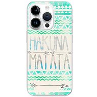iSaprio Hakuna Matata Green pro iPhone 15 Pro - Phone Cover