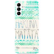 iSaprio Hakuna Matata Green pro Samsung Galaxy A04s - Phone Cover