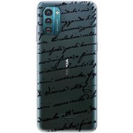 iSaprio Handwriting 01 pro black pro Nokia G11 / G21 - Phone Cover