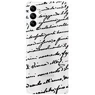 iSaprio Handwriting 01 pro black pro Samsung Galaxy A04s - Phone Cover