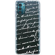 iSaprio Handwriting 01 pro white pro Nokia G11 / G21 - Phone Cover