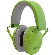ISOtunes Junior Defender EN352 Children's Earmuffs, Green - Hearing Protection