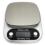 ISO Digital Kitchen Scales up to 3kg / 0.1g - Kitchen Scale