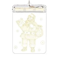 Malatec 17224 3D LED illuminated Santa Claus - Light Chain