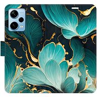 iSaprio flip case Blue Flowers 02 for Xiaomi Redmi Note 12 Pro+ 5G - Phone Cover