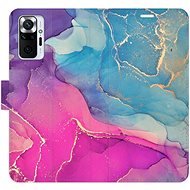 iSaprio flip puzdro Colour Marble 02 pre Xiaomi Redmi Note 10 Pro - Kryt na mobil